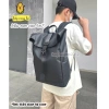 Balo trơn nam/unisex vải dù cao cấp, chống thấm, kháng nước, đựng laptop, phom cứng basic - chỉ 240.000 VND 2