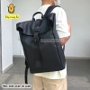 Balo trơn nam/unisex vải dù cao cấp, chống thấm, kháng nước, đựng laptop, phom cứng basic - chỉ 240.000 VND 3