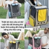 Balo trong suốt Luna Pet 8kg - Dáng đứng cao cấp, vận chuyển mèo an toàn, giá 269k 4