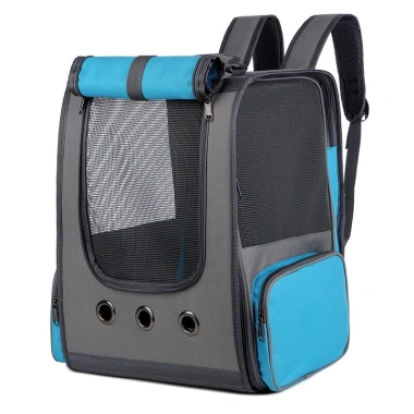 Balo trong suốt Luna Pet 8kg - Dáng đứng cao cấp, vận chuyển mèo an toàn, giá 269k