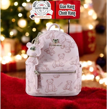 Balo TTWN BEAR size M 27cm phong cách Hàn thời trang, giá hottrend 1.05 triệu 2