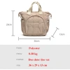 Balo Túi Bỉm Sữa Treo Xe Đẩy Du Lịch Cho Mẹ và Bé 29x36x13 cm Ưu Đãi 450.000₫ 5