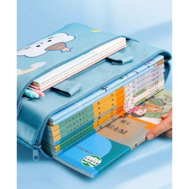 Balo Túi Học Dáng Ngang - Họa Tiết Hoạt Hình Dễ Thương, Giá 38.900₫