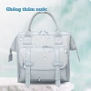 Balo túi xách đựng bỉm sữa mẹ và bé 24x23x14cm đẹp, ngăn đa năng, chỉ 269k 3