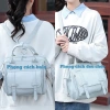 Balo túi xách đựng bỉm sữa mẹ và bé 24x23x14cm đẹp, ngăn đa năng, chỉ 269k 5