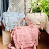 Balo túi xách đựng bỉm sữa mẹ và bé 24x23x14cm đẹp, ngăn đa năng, chỉ 269k 6