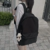 Balo Ulzzang Basic Đen Đa Ngăn Cỡ Vừa - Giá 135k, Cá Tính Đi Học Đi Chơi 2