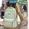 Balo Ulzzang CX25 Unisex Trắng Đen Size To Đựng Laptop Xinh Đi Học Đi Chơi