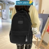 Balo Ulzzang CX25 Unisex Trắng Đen Size To Đựng Laptop Xinh Đi Học Đi Chơi 5