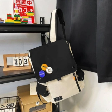 Balo Ulzzang Hàn Quốc Nữ Cặp Đi Học Khủng Long Không Thấm Nước, Giá 80k 10
