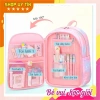 Balo Ulzzang Nữ Đi Học Hàn Quốc Pastel Đẹp Dễ Thương, Đựng Laptop - 186.200₫ 2