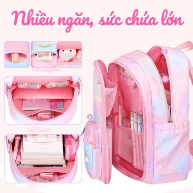 Balo Ulzzang Nữ Đi Học Hàn Quốc Pastel Đẹp Dễ Thương, Đựng Laptop - 186.200₫ 3 Balo Ulzzang Nữ Đi Học Hàn Quốc Pastel Đẹp Dễ Thương, Đựng Laptop - 186.200₫ 3