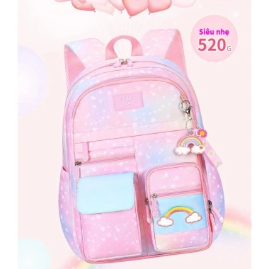 Balo Ulzzang Nữ Đi Học Hàn Quốc Pastel Đẹp Dễ Thương, Đựng Laptop - 186.200₫ 6 Balo Ulzzang Nữ Đi Học Hàn Quốc Pastel Đẹp Dễ Thương, Đựng Laptop - 186.200₫ 6