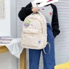 Balo Ulzzang Nữ Đi Học Hàn Quốc Pastel In Hình Ẩn Đựng Laptop Giá 125k 4