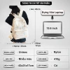 Balo Ulzzang nữ đi học thời trang Hàn Quốc, chống nước, ngăn laptop 15.6 inch A4 2