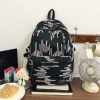 Balo Ulzzang nữ đi học thời trang Hàn Quốc, chống nước, ngăn laptop 15.6 inch A4 7