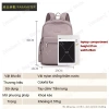 Balo Unisex Colorful Fox Chống Nước Sức Chứa Lớn Đựng Laptop Có Thể Lót Vali 3