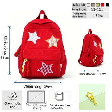 Balo Unisex Dung Tích Lớn Bán Chạy – Chống Mài Mòn, Chống Nước, Phù Hợp Du Lịch – Giá Ưu Đãi 132.998₫