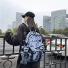 Balo unisex vạt họa tiết năng động, nhiều ngăn, size rộng, vừa laptop - 183.000 VND 6
