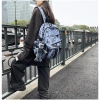 Balo unisex vạt họa tiết năng động, nhiều ngăn, size rộng, vừa laptop - 183.000 VND 9