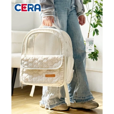 Balo Vải Bông Cao Cấp Cho Chó Mèo 35x28x40cm - Thiết Kế Đệm Êm, Giá Ưu Đãi 500k