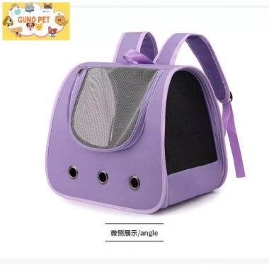 Balo vải cho chó mèo đơn sắc GUNO PET mẫu mới siêu nhẹ giảm giá 20% chỉ 79.000đ
