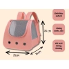 Balo vải đơn sắc cho chó mèo - mẫu mới Mina Pet, giá ưu đãi 78.000₫ 10