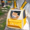 Balo vận chuyển chó mèo Hello Cat - Đảo Thú Cưng, nhẹ, thoáng khí, an toàn, giảm giá 115k
