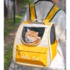 Balo vận chuyển chó mèo Hello Cat - Đảo Thú Cưng, nhẹ, thoáng khí, an toàn, giảm giá 115k 8