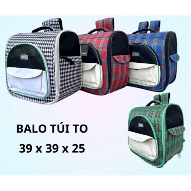 Balo Vận Chuyển Chó Mèo Size 9‑10kg Siêu Cứng Cấp, Rộng Rãi - Giá Ưu Đãi 320k