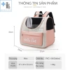 Balo vận chuyển HELLO CAT cho mèo, chó, thú cưng - Nhẹ, an toàn, giá ưu đãi 129k 2