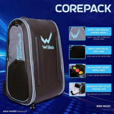 Balo Wika Corepack Chính Hãng - Dung Tích Vô Tận, Chất Liệu Cao Cấp, Bền Bỉ, Giảm Giá 1.699.000₫ 7