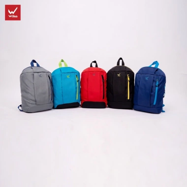 Balo Wika EasyGo xám nhỏ gọn nhẹ - Văn phòng, đi làm, thể thao, du lịch, mẫu mới nam nữ, giá rẻ 86.000₫ 2