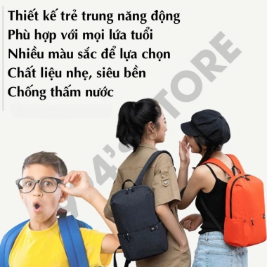 Balo Xiaomi Mi Casual Daypack Mini Chống Nước Đựng Laptop 14inch Giá 109.999₫ 3