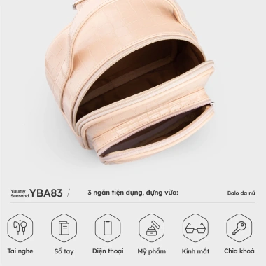 Balo Yuumy nữ da Verein YBA83 thiết kế tối giản - giảm giá 275.000đ, phong cách hiện đại 6