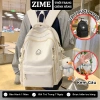 Balo ZIME nam nữ ngăn, chống nước, đựng laptop 15.6 inch, ulzzang Hàn Quốc, giá 209.673 VND