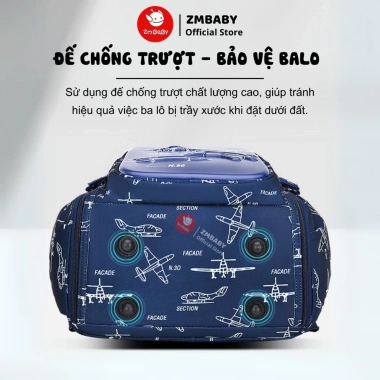 Balo ZMCG-40 chống gù 3D chống nước cho học sinh tiểu học - nhẹ, thoải mái, giảm lưng, 260k 8 Balo ZMCG-40 chống gù 3D chống nước cho học sinh tiểu học - nhẹ, thoải mái, giảm lưng, 260k 8