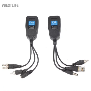 Balun Thu Phát 2 Cái VBESTLIFE Thụ Động Tương Thích HD-CVI HD-TVI HD-AHD 106.700 VND