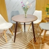 Bàn ăn tròn chân cao 72cm gỗ tự nhiên - Chắc chắn, sang trọng, giá ưu đãi 699k 2