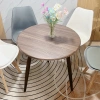 Bàn ăn tròn chân cao 72cm gỗ tự nhiên - Chắc chắn, sang trọng, giá ưu đãi 699k 3