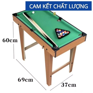 Bàn Bi A BiDa Mini Chân Cao Size Lớn Nhất 69x37x60cm Video Quay Thật Giá 535k