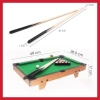 Bàn bi mini bida gỗ + bi da nỉ tiêu chuẩn - Đồ chơi quà tặng bé, giảm còn 255k 6