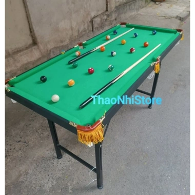 Bàn BiDa Cỡ Lớn 1.4m/1.2m Gấp Gọn - 6 Lỗ Siêu Khủng, Cao Cấp, Giá chỉ 2.409.000đ 5