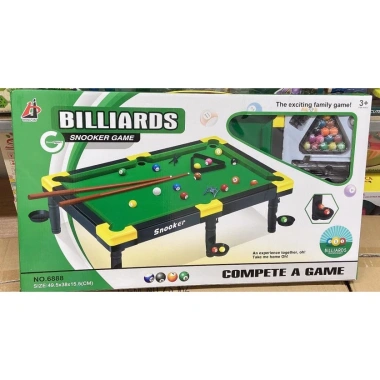 Bàn Bida Mini Cỡ Lớn Nhựa Đầy Đủ Phụ Kiện - Đồ Chơi Bé và Người Lớn Giá 199k