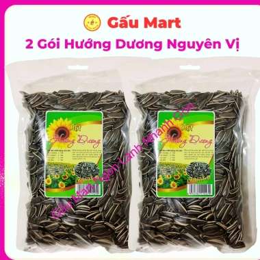Bán buôn 5 gói hạt hướng dương 500gr – Nguyên vị, vị dừa, hạt bí, đỗ tương | Gấu Mart 52.800đ 6 Bán buôn 5 gói hạt hướng dương 500gr – Nguyên vị, vị dừa, hạt bí, đỗ tương | Gấu Mart 52.800đ 6