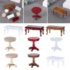 Bàn cà phê gỗ NAMSHEVA Mini, thiết kế nhà búp bê, giảm 21% chỉ 67.870 VND 4