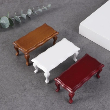 Bàn cà phê gỗ NAMSHEVA Mini, thiết kế nhà búp bê, giảm 21% chỉ 67.870 VND 9