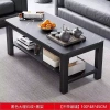 Bàn cà phê khách văn phòng hiện đại, kính cường lực, dạng chữ L - Giá ưu đãi 993.593 VND 9