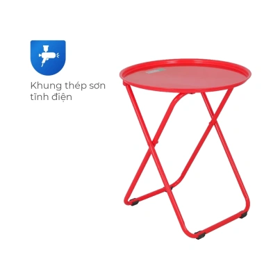 Bàn cà phê QUI PHÚC gấp gọn thép sơn tĩnh điện, bền màu, giá ưu đãi 110,700 VND 3
