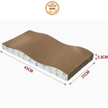 Bàn cào móng hình tròn chất lượng cao cho mèo cưng, kiêm ổ đệm nằm, giảm giá tặng quà
